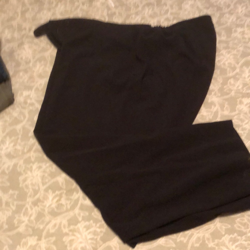MAggie Barnes black dress slacks